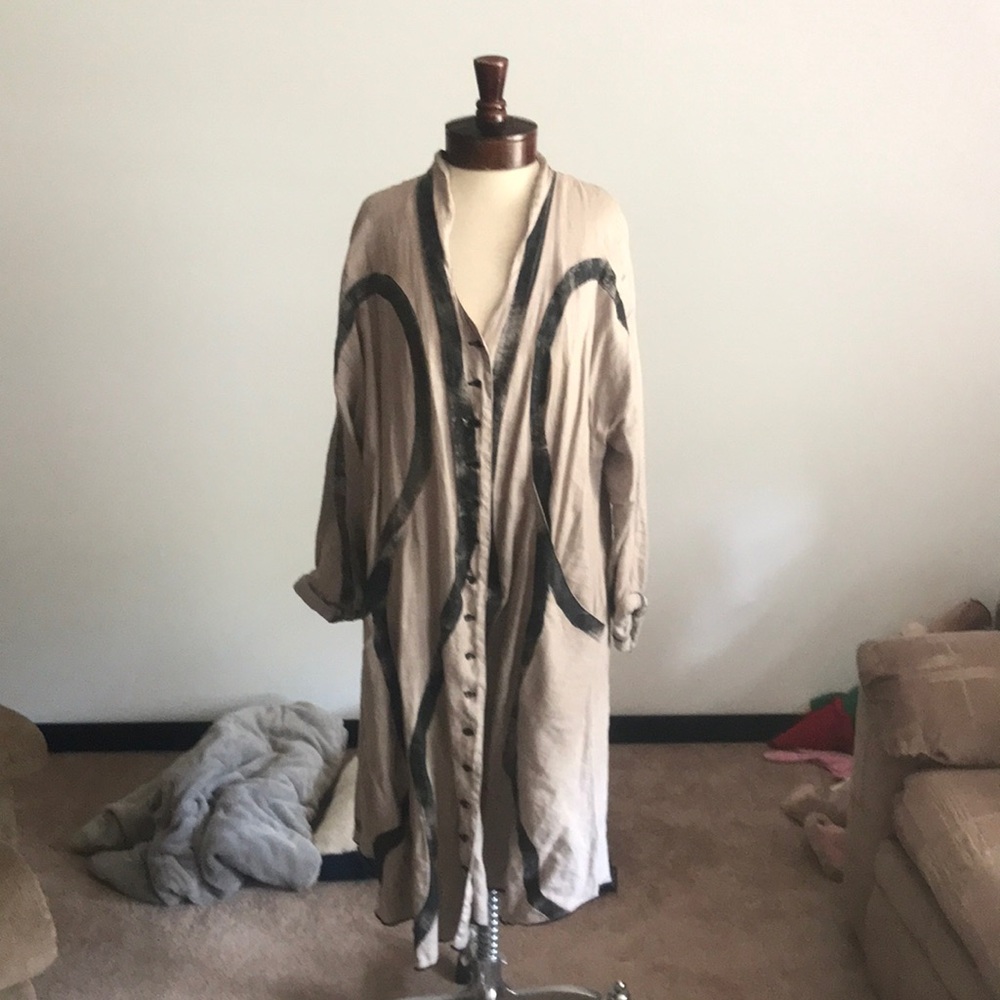 Cynthia Ashby topper/ jacket. Made in the USA